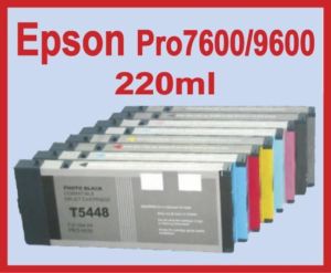 8pcs Compatible Ink Cartridge,Epson Pro 4000/7600/9600 K3 Ink