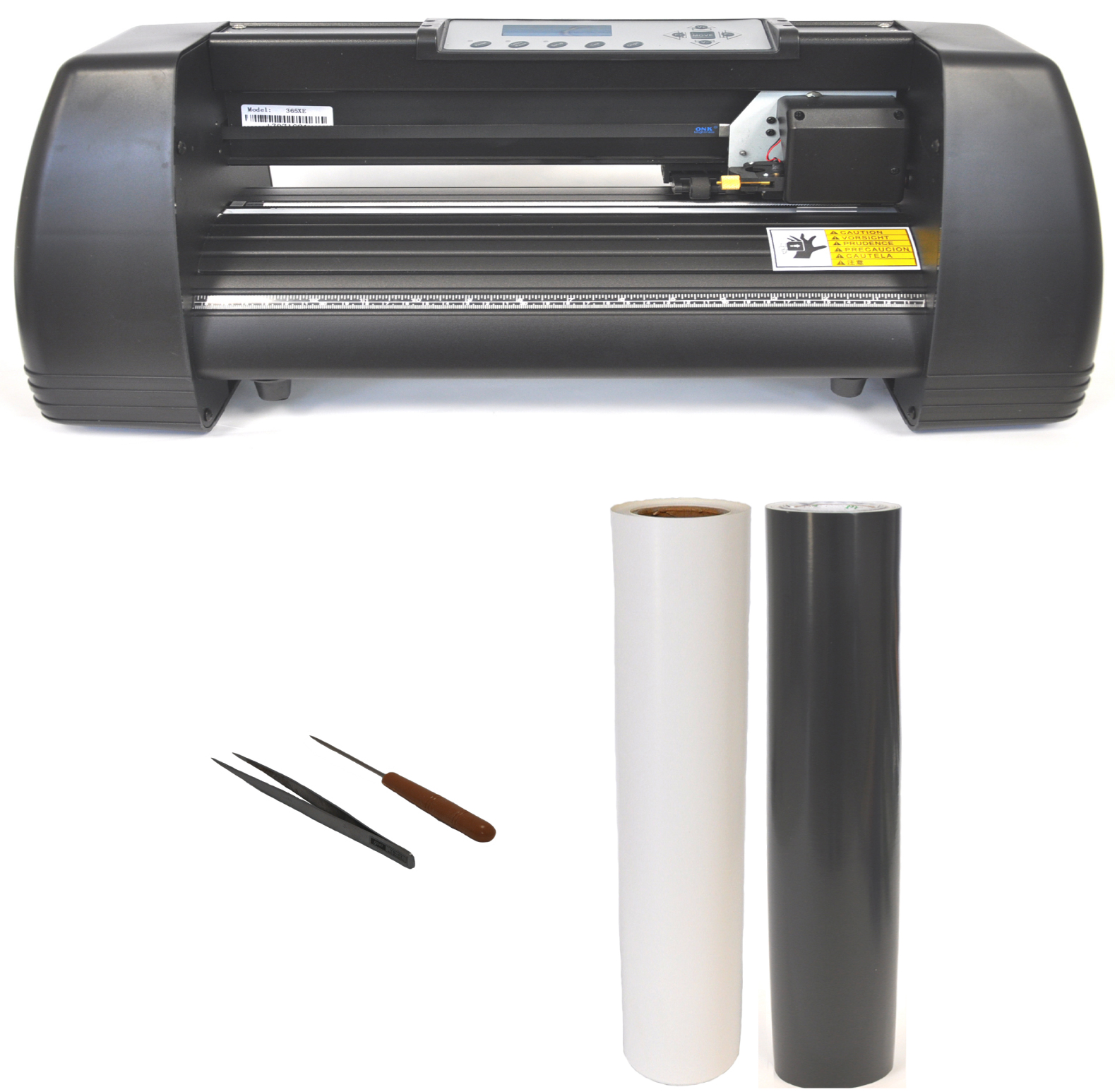 14" 500g force Laser Point Vinyl Cutter Plotter Package - Click Image to Close