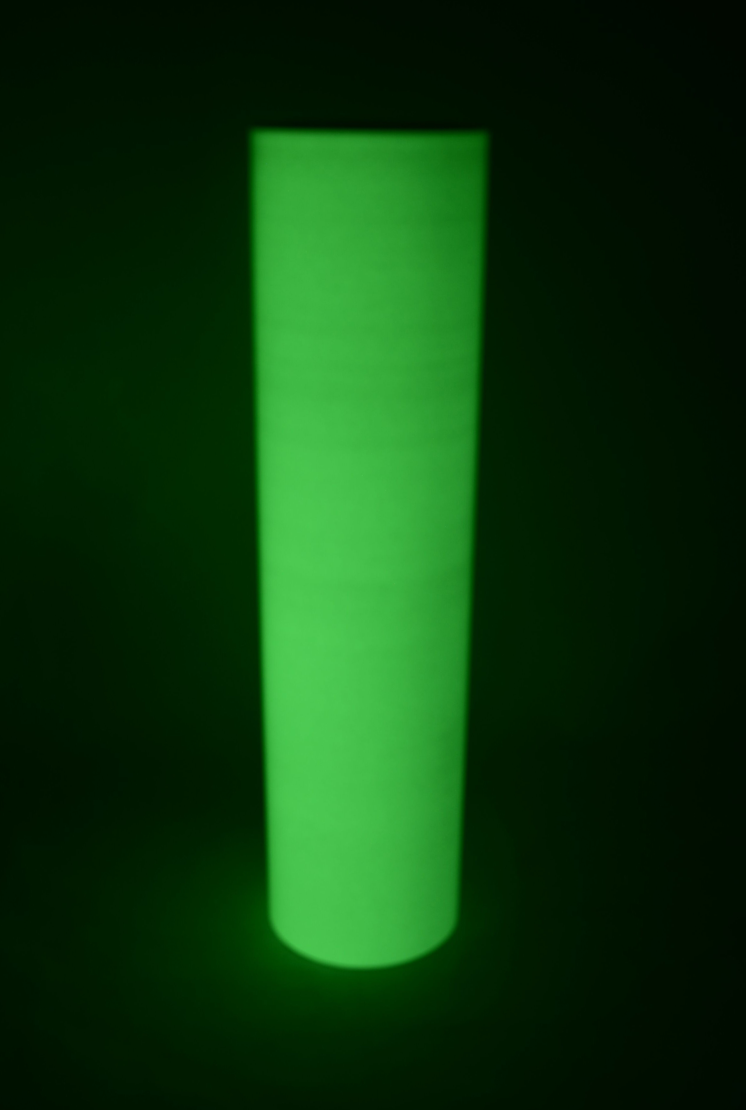 20 inchx3ft Glow in the Dark Green Vinyl Heat Press Transfer - Click Image to Close