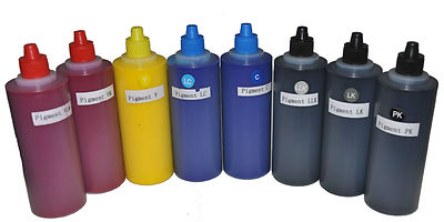 8X100ml UltraChrome Pigment Ink,Epson 3800 4800 7600 9800
