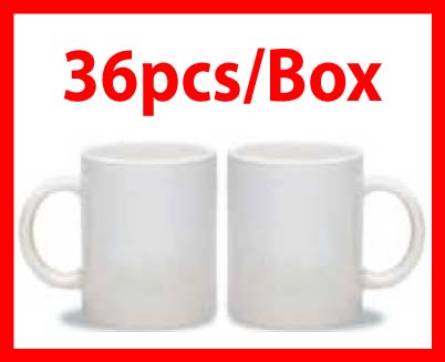 11oz White Sublimation mugs