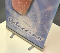 47x79 Retractable Roll Up Banner Stand