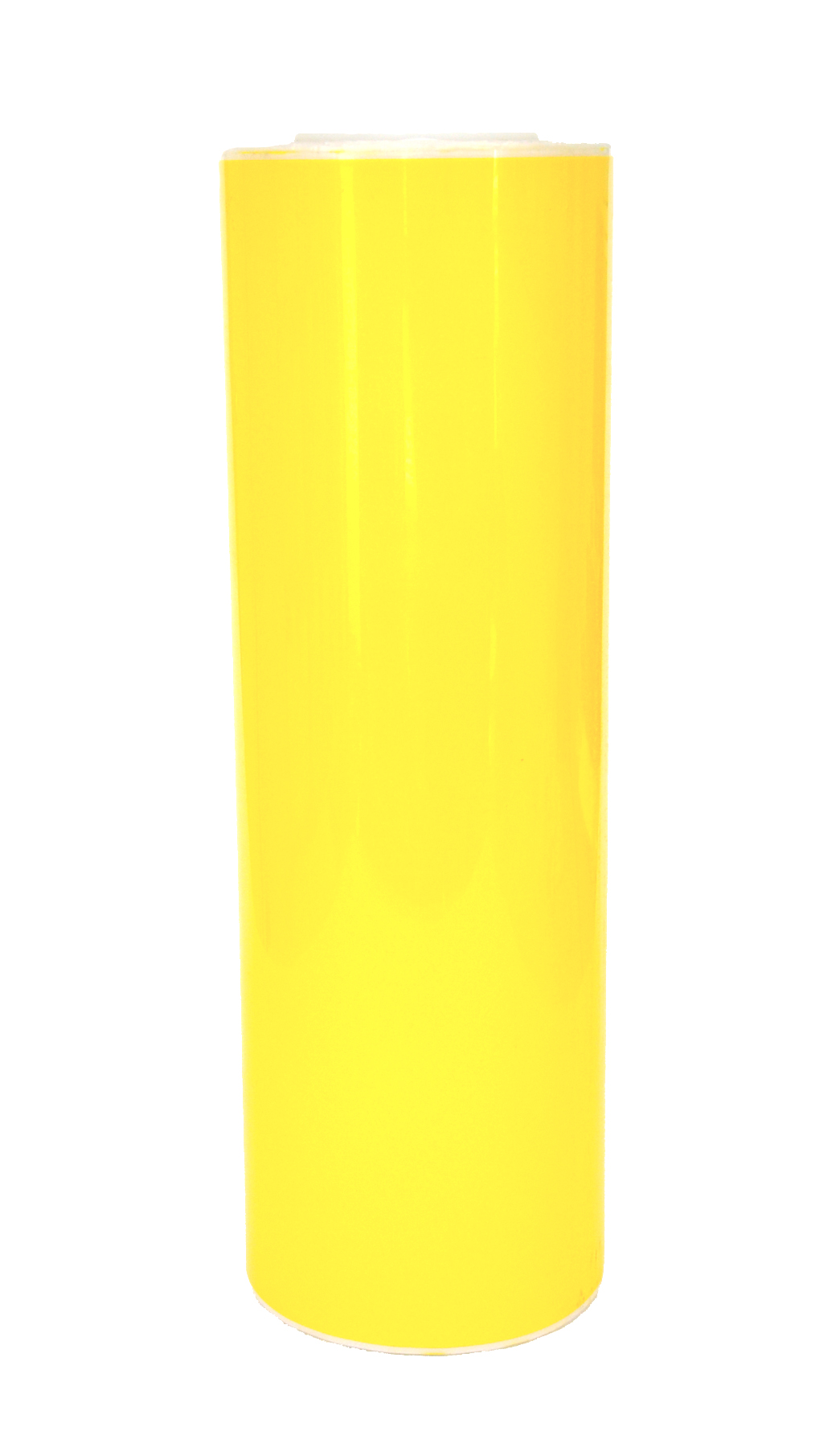 20 inchx3ft Fluorescent Yellow PU Vinyl Heat Press Transfer - Click Image to Close